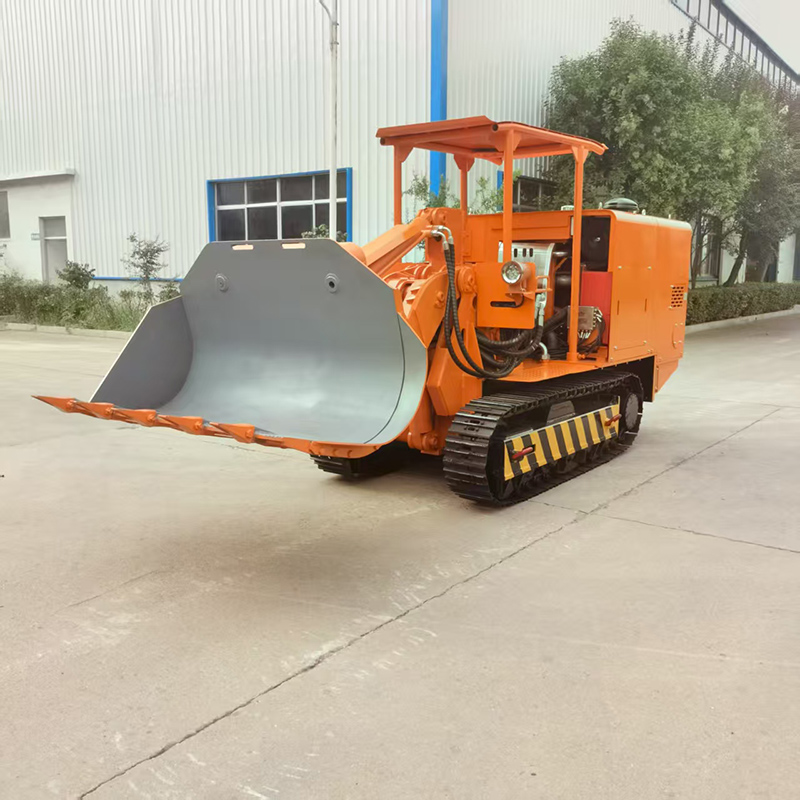 Máy xúc đá đổ nghiêng 180