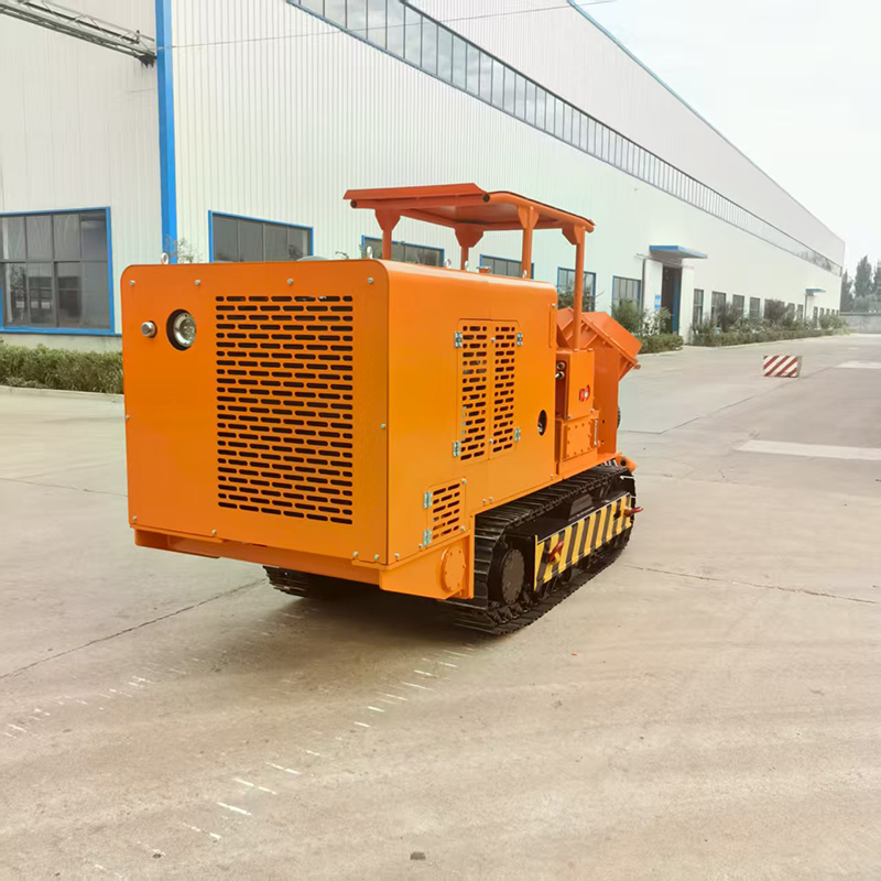 Cargador de rocas de descarga lateral 100