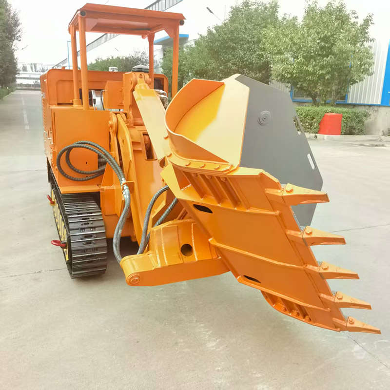 Meilleure chargeuse à roches à déchargement latéral