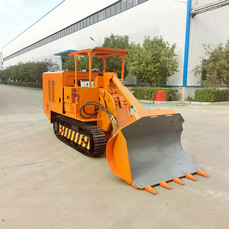 Entladevorrichtung für Gestein an der Abbauseite