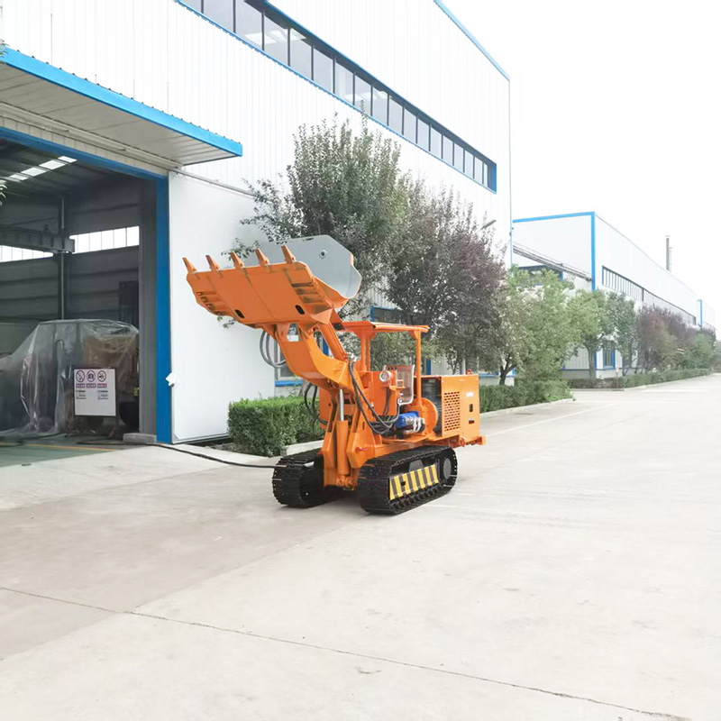 Carregador de rochas para mina de carvão