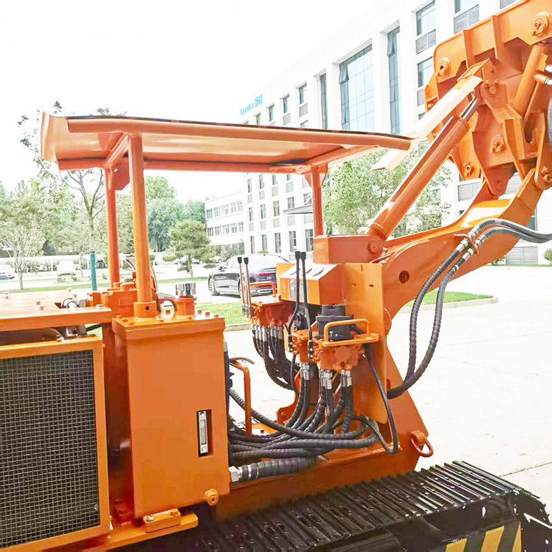 Carregador de rochas para mina de carvão