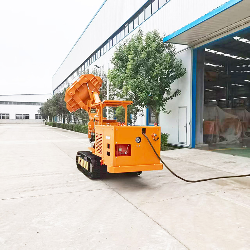 Большой боковой погрузчик камня