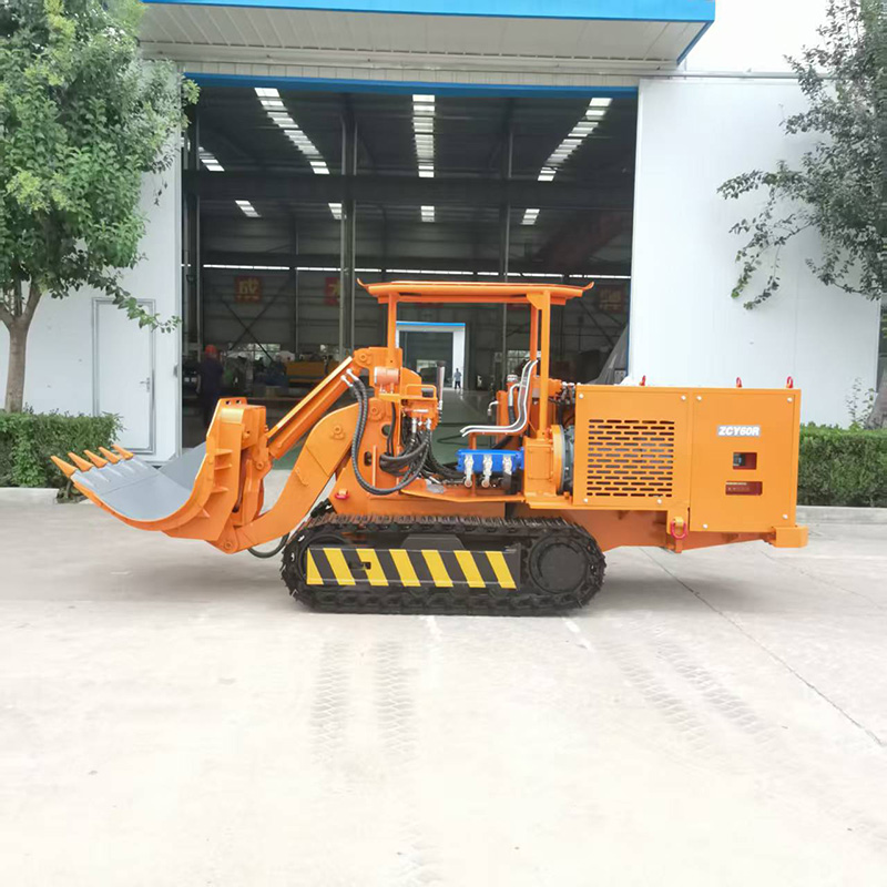 Carregador de rochas basculante lateral personalizado