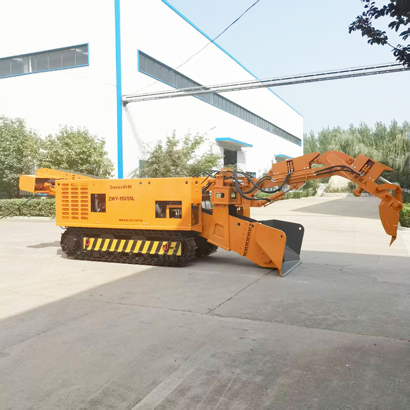 Chargeuse minière à chenilles pour le déblaiement