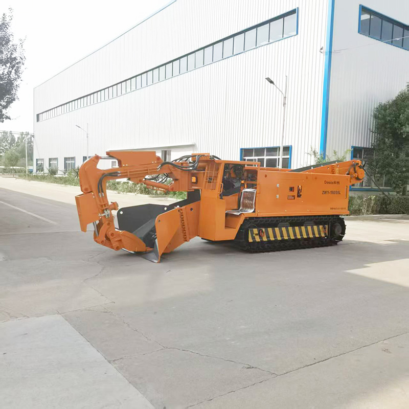 Carregadora de entulho para túneis pequenos