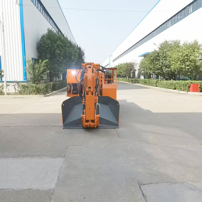 Экскаватор-погрузчик для угольной шахты