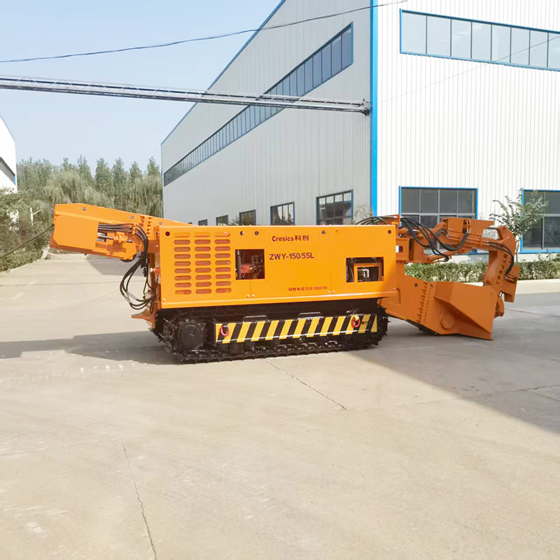 Carregadora de entulho para túneis pequenos