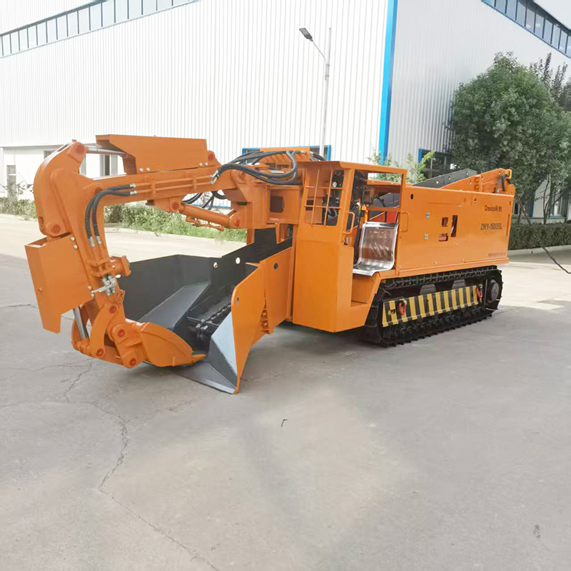 Carregador de lixo de mineração