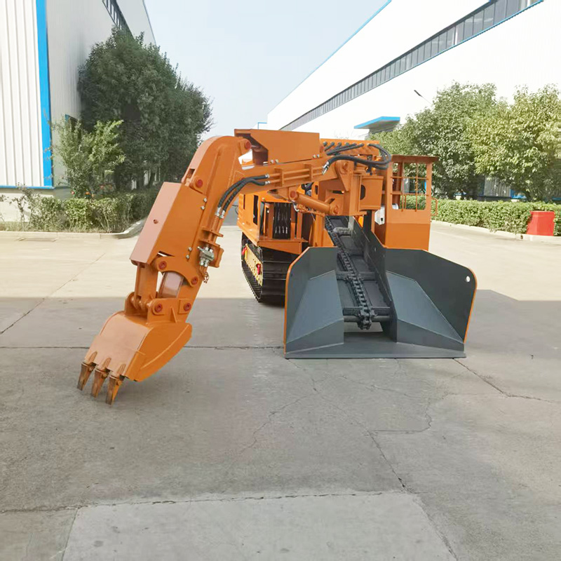 Carregador de lixo de mineração