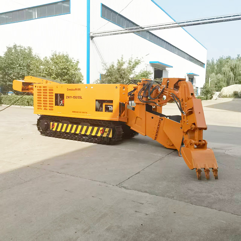 Carregadora de entulho para túneis pequenos