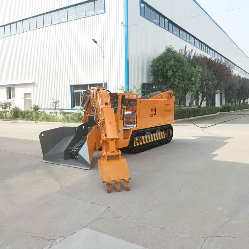 Carregador de lixo de mineração