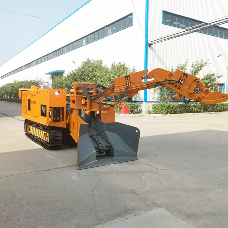 Retroexcavadora de orugas