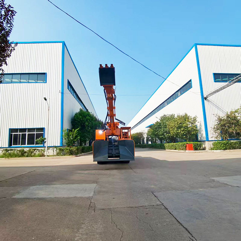 Carregadora multifuncional para escavação