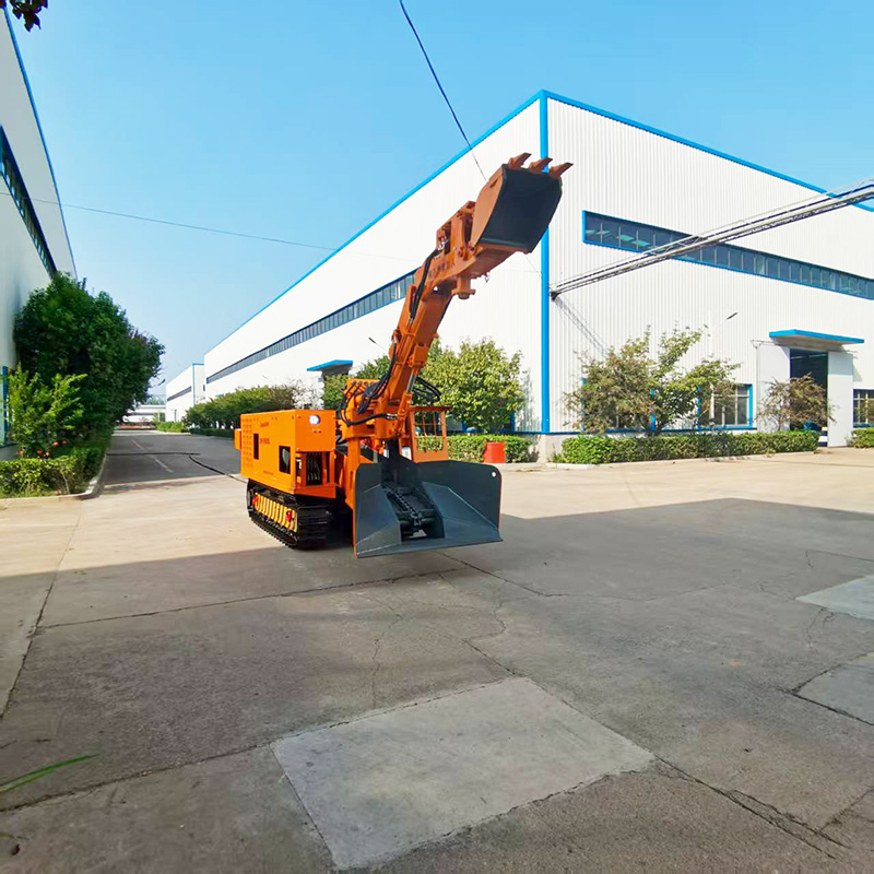 Máy xúc lật mìn