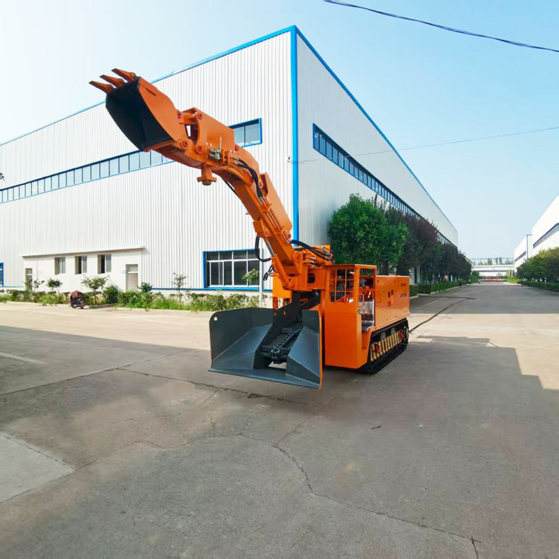 Carregadora multifuncional para escavação