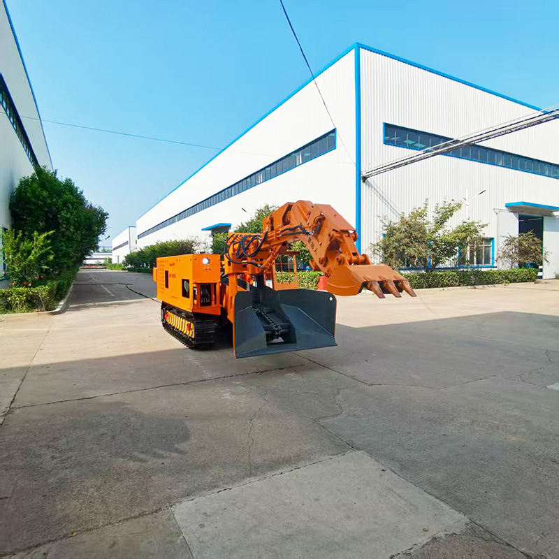 Máy xúc lật mìn