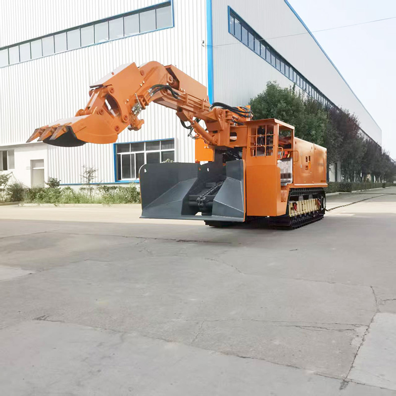 Погрузчик для выемки грунта на гусеничном ходу