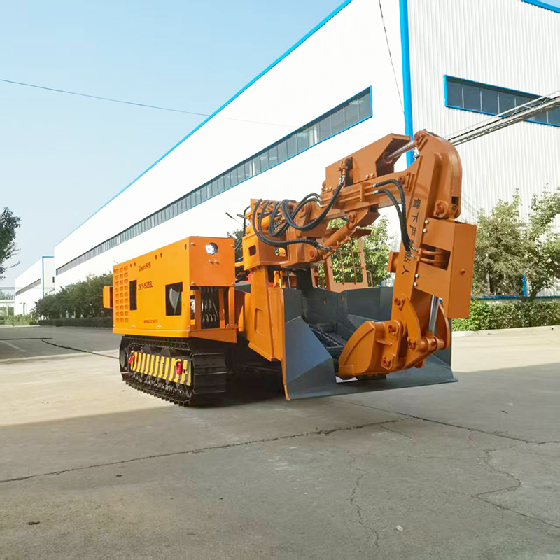 Máy xúc lật mìn