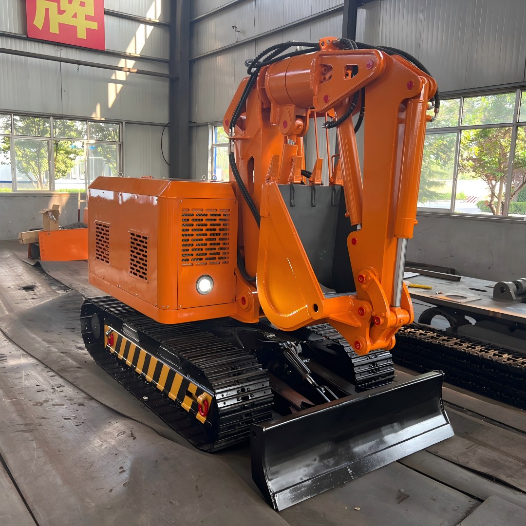 Дизельный горнодобывающий экскаватор