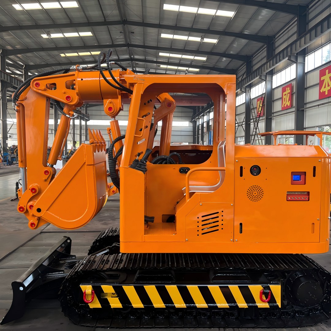 Дизельный горнодобывающий экскаватор