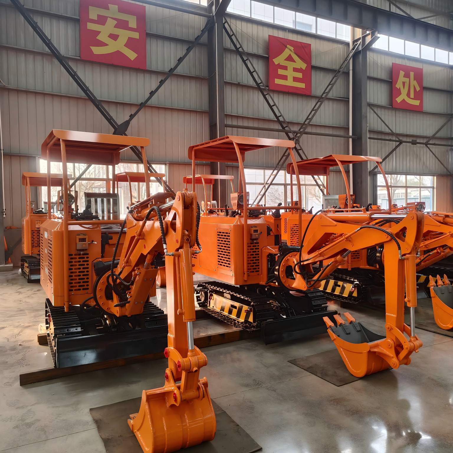 حفارة تعمل بالديزل تحت الأرض