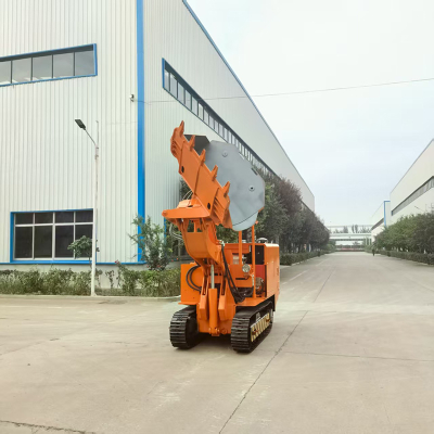 150 Side Dump Rock Loader