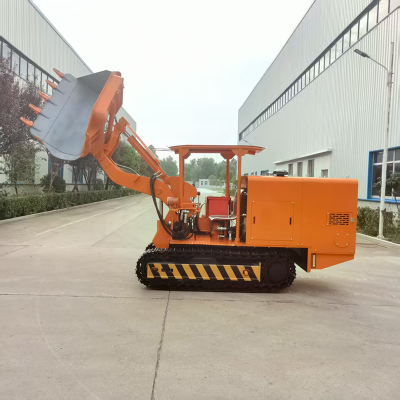 Cargadora de rocas de descarga lateral 80