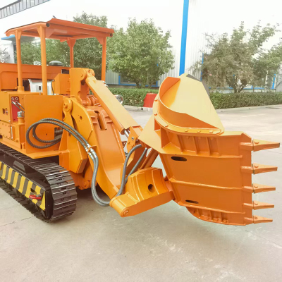 Gold Mine Side Unloading Rock Loader