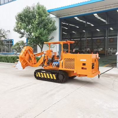 Máy xúc lật đá đổ nghiêng kiểu thấp