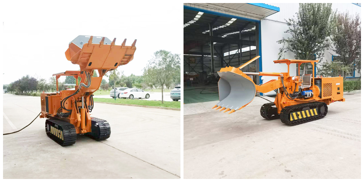 Cargadora de rocas pequeña de descarga lateral.jpg Cargadora de rocas pequeña de descarga lateral.jpg