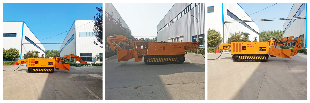 Carregadora multifuncional para escavação. jpg