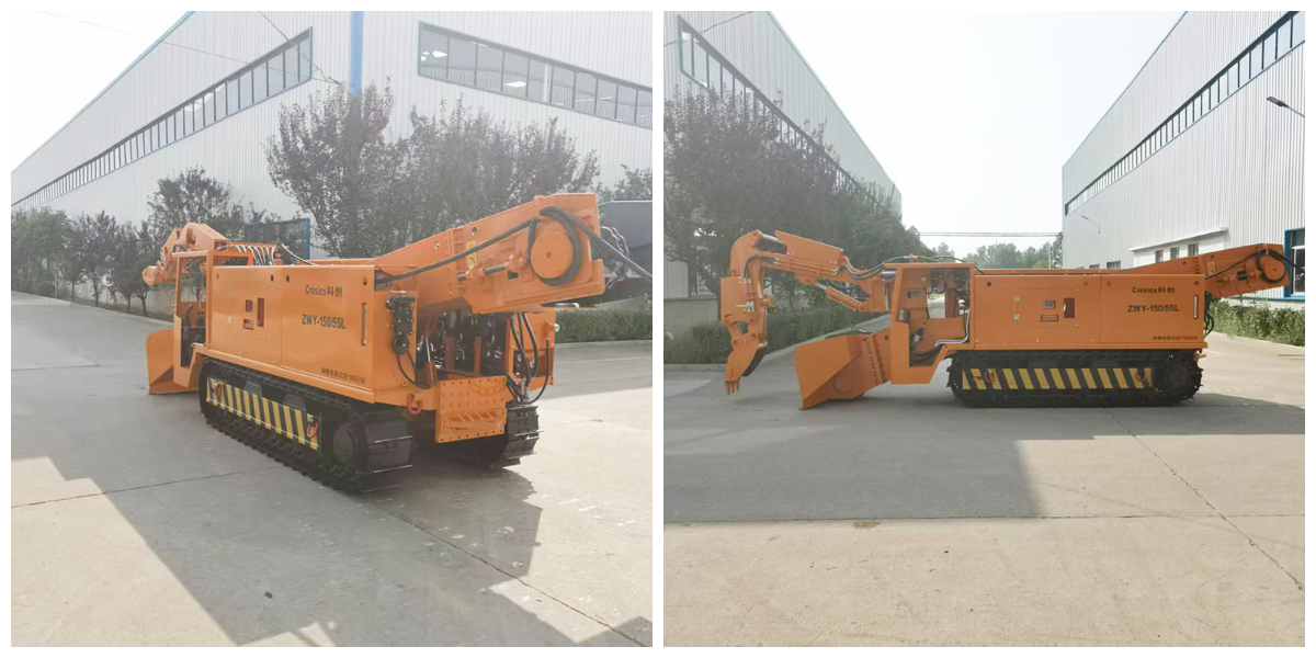 Экскаватор-погрузчик для угольной шахты