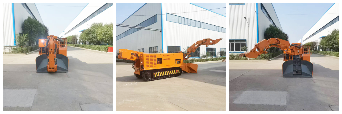 Экскаватор-погрузчик для угольной шахты