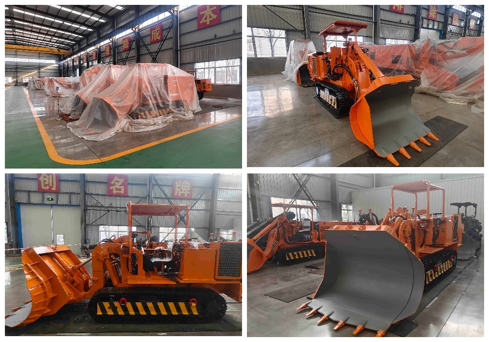 Cargadora de rocas eléctrica de volteo lateral Cargadora de rocas eléctrica de volteo lateral