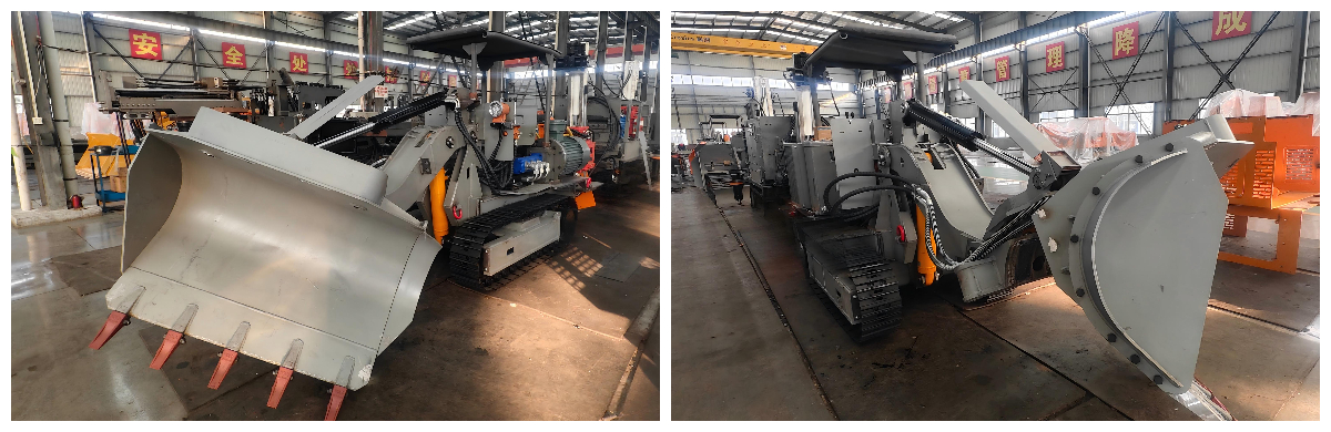 ملحقات رافعة الصخور ذات التفريغ الجانبي