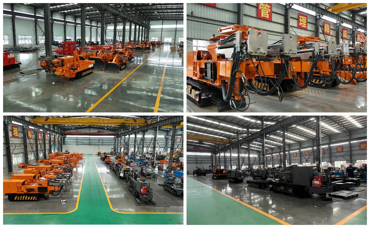 Cargador de rocas de descarga lateral 100