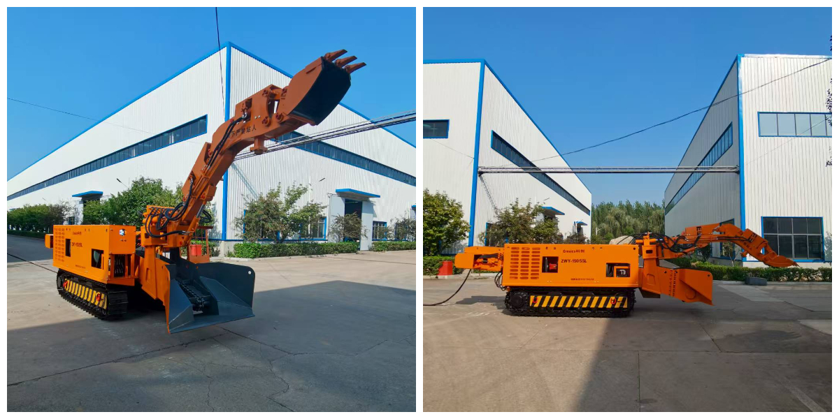 Мини-погрузчик для навоза