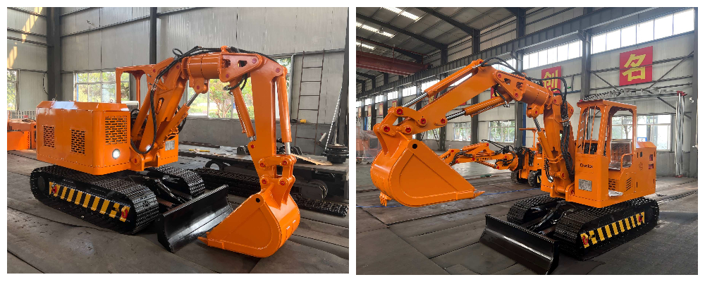 حفارة تعمل بالديزل تحت الأرض