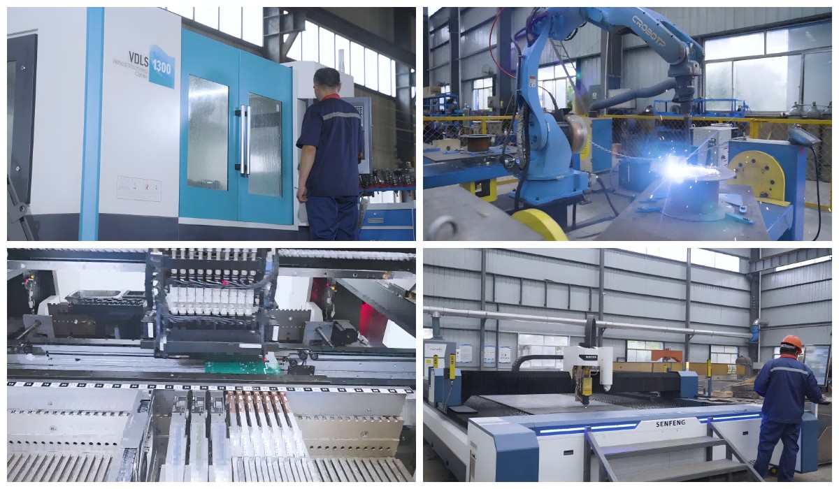 رافعة تفريغ الصخور على جانب النفق